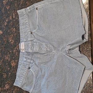 Denim Blue cut off corduroy shorts sz. 6 by Carve Designs
